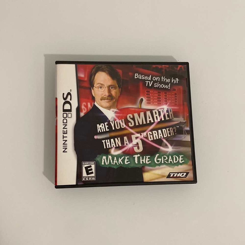 Nintendo DS - Are You Smarter Than a 5th Grader? Make The Grade Game